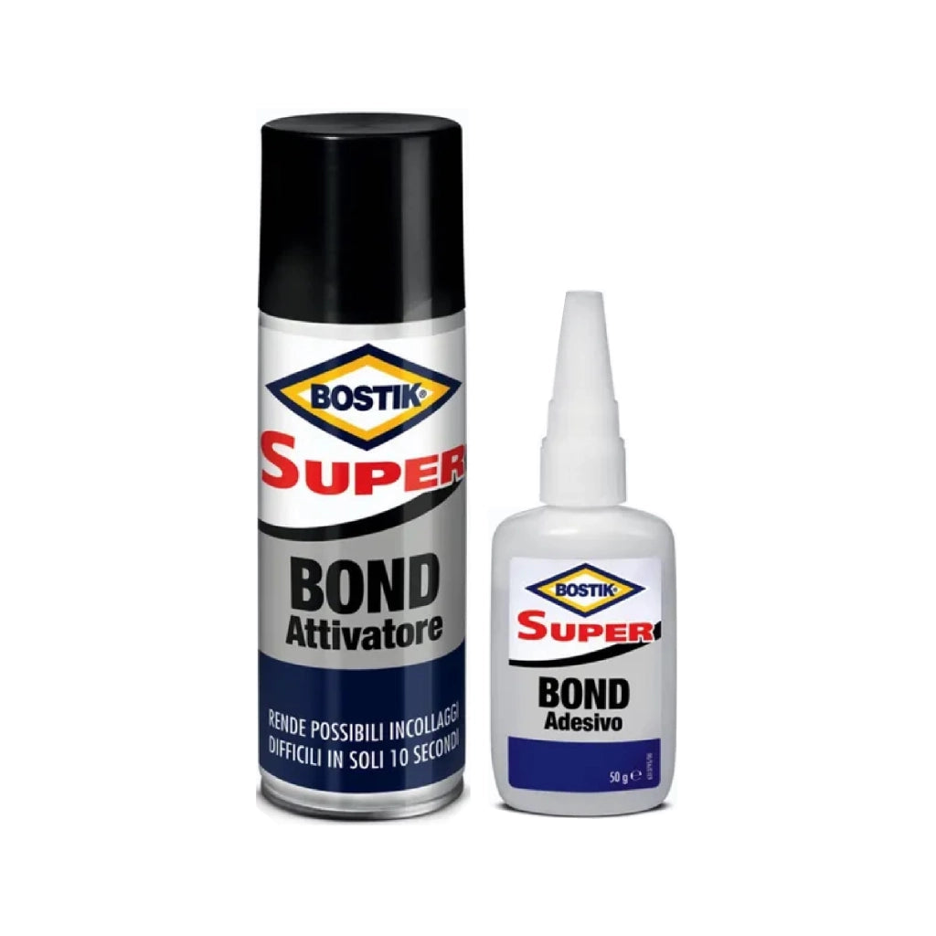 Bostik Super Bond Colla Adesivo Instantaneo Attivatore legno vetro metallo plastica D8106/6313798