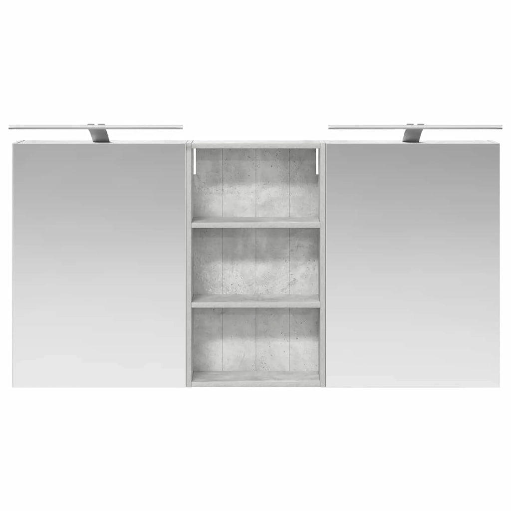 Set di Armadi da Bagno con lo scaffale 3 pcs 140 x 14,5 x 70 cm 3403787