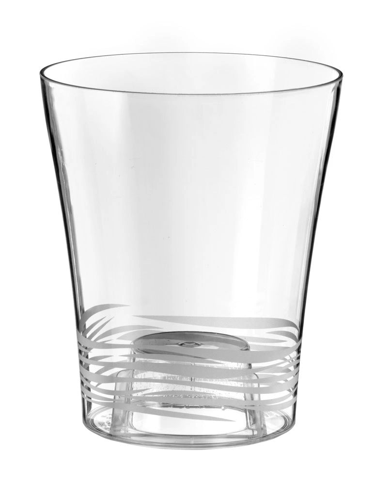 Vaso da Interno e Esterno Ø13,5x16 cm in Plastica Orchidea 14 Trasparente