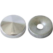 BORCHIA COPRIVITE BOMBATA 18 mm - Ottone nichelato - 200 pezzi