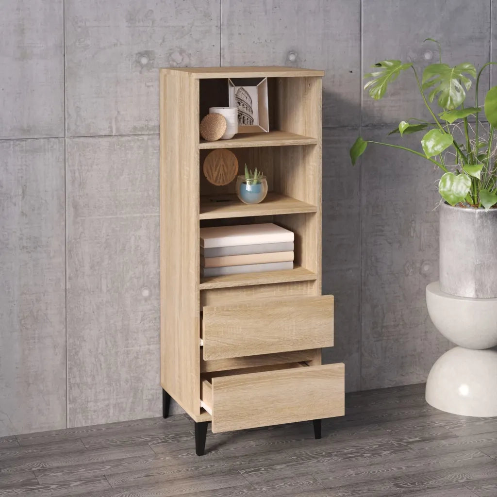 Credenza | Madia | Buffet da pranzo | Armadio da pranzo Rovere Sonoma 40x36x110 cm in Legno Multistrato