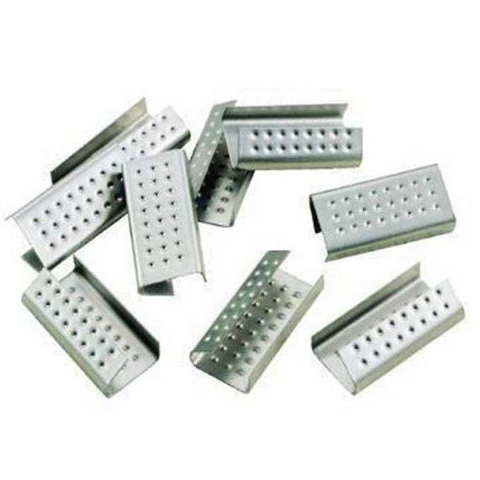 Sigilli per Reggetta Plastica Scatole 2000 Pezzi mm. 16x0,4