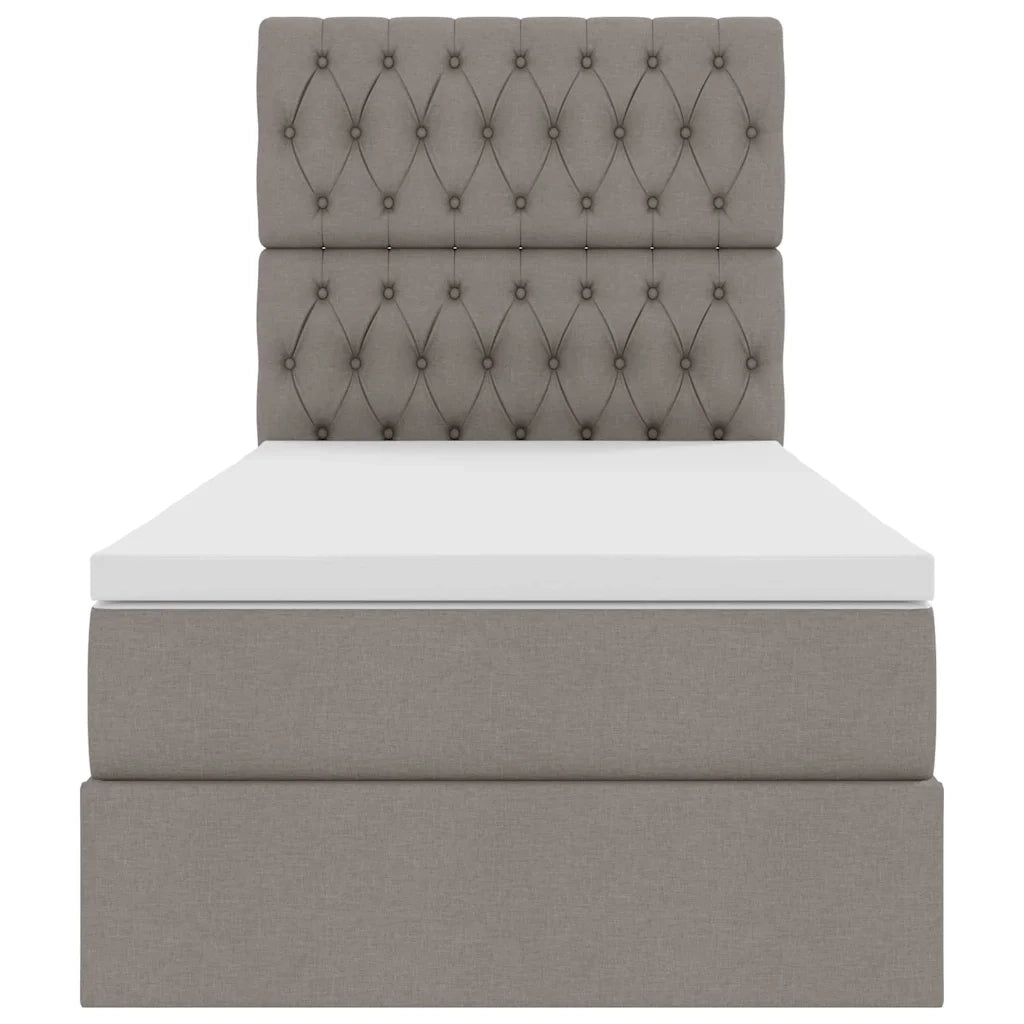 Letto con contenitore e LED Talpa 90 x 200 cm Poliestere 3372456
