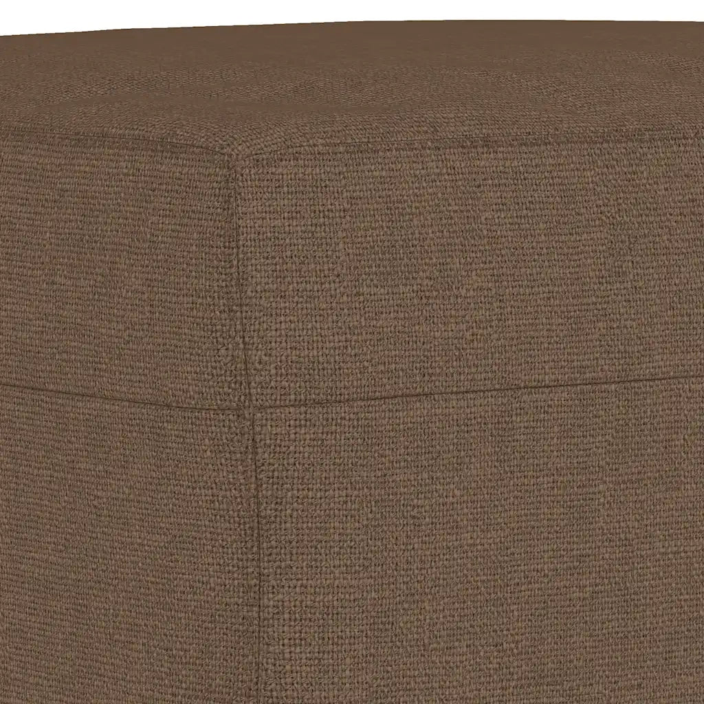 Set di Divani 3 pz Marrone in Tessuto 3201909