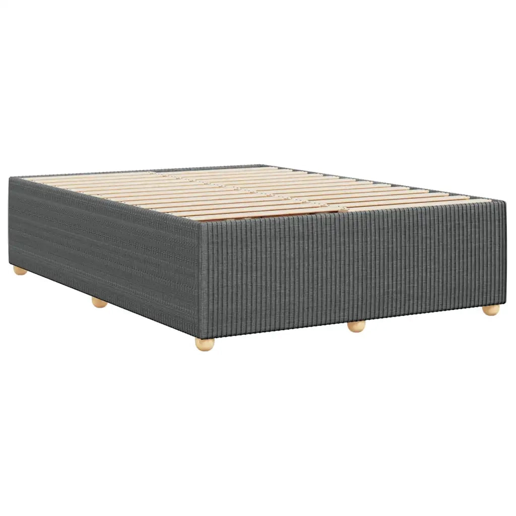 Giroletto senza Materasso Grigio Scuro 160x200 cm Tessuto 3284950