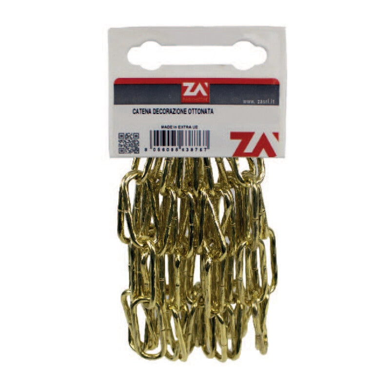 CATENA MAGLIA LUNGA RITORTA 2,5 MM 2,5 M OTTON
