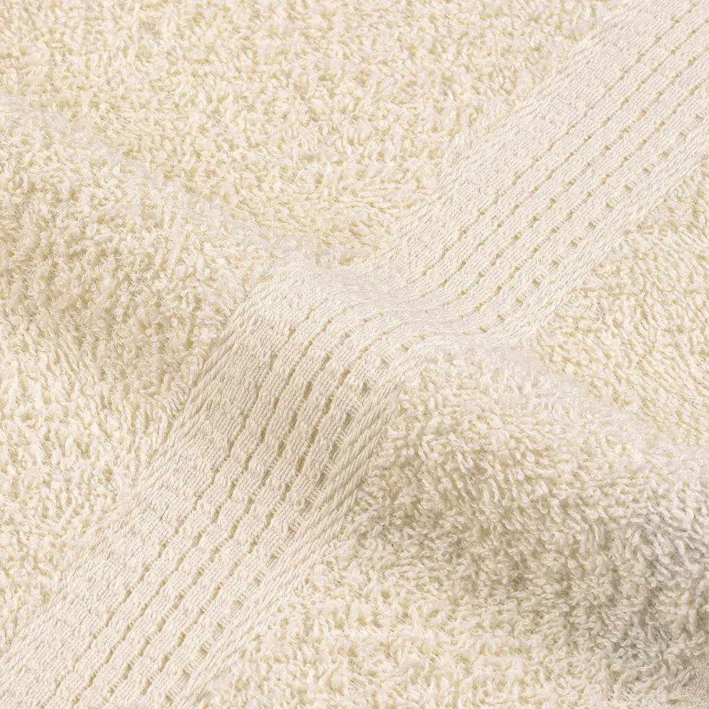 Asciugamani FROGN 4 pz | Teli per bagno Crema 100x200 cm 360 g/m2