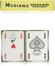 CARTE DA GIOCO MODIANO 2 MAZZI DA 52 CARTE E 2 MATTE