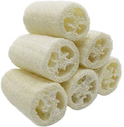 Scrubber per la pelle naturale - 6 pezzi - 10 cm - Prolungata durata di vita - Spongia per la doccia