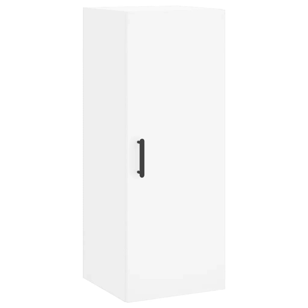 Mobile a Parete Bianco 34,5x34x90 cm 828860