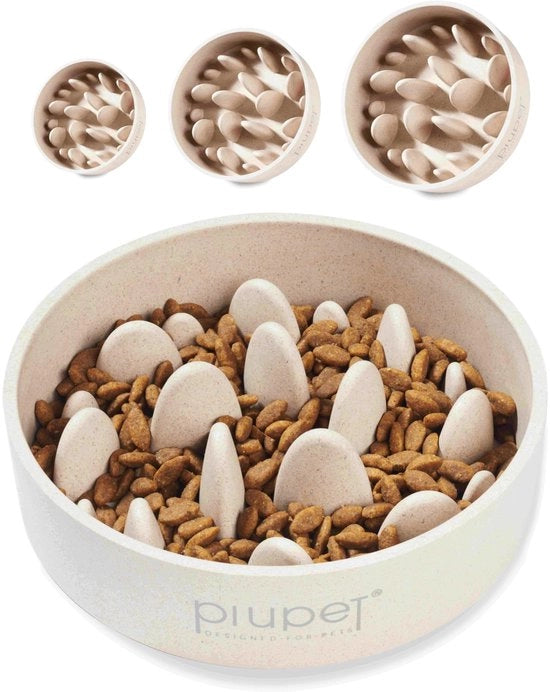 Bowl Antigulping 0,4L Resistent al Lavastovig | Grande Bowl Antigulping | Alimentatore Lento per Cani | Ciotola per Cani con Alimentazione Lenta