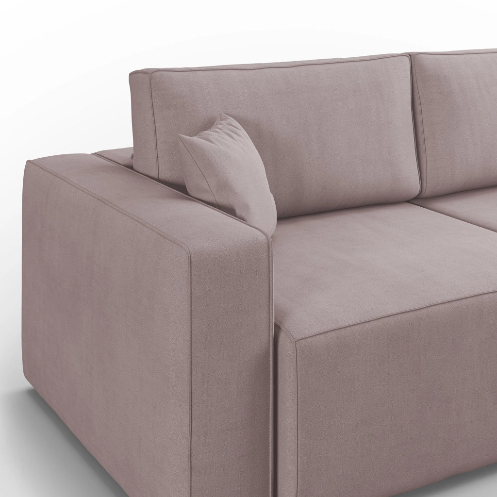Morfeo Divano in tessuto impermeabile 180 cm  rosa
