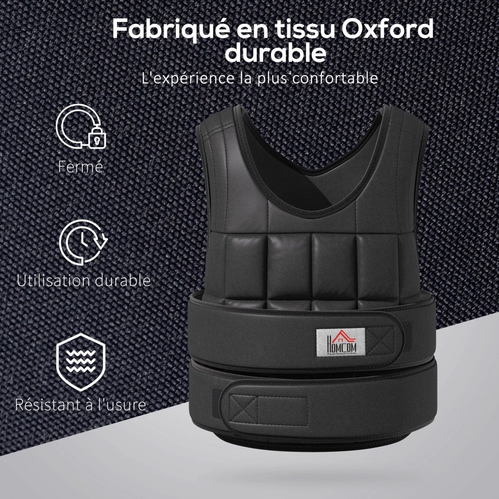 Giubbotto zavorrato 20 kg ¨C Minimal ¨C nero