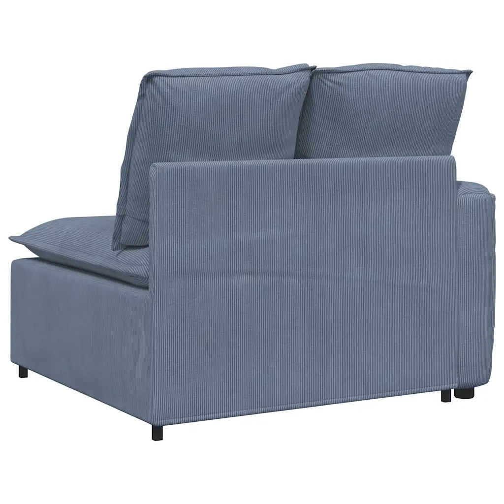 Modulo Terminale Bracciolo Divano Modulare con Cuscini-Sofa Modulare-Divanetto 100 cm 635039