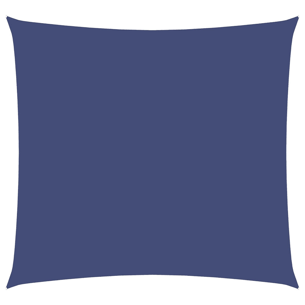 Parasole a Vela in Tela Oxford Quadrata 7x7 m Blu 135528