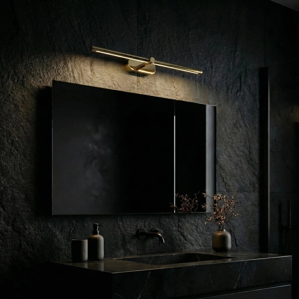 Applique Da Bagno Led APP1889-1W 40 Cm Gold