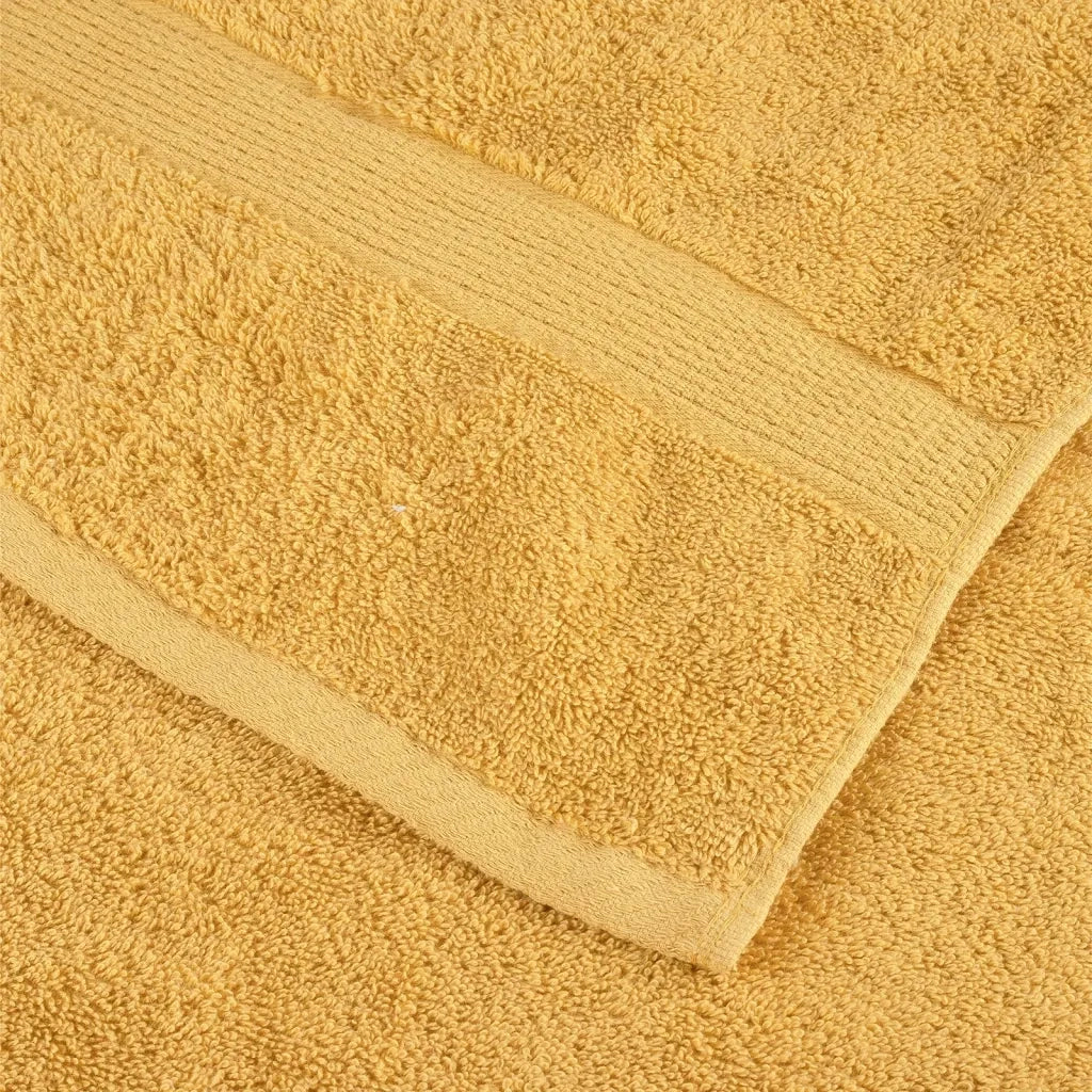 Set ASciugamani SOLUND 8 pz Oro 600 gsm 137542