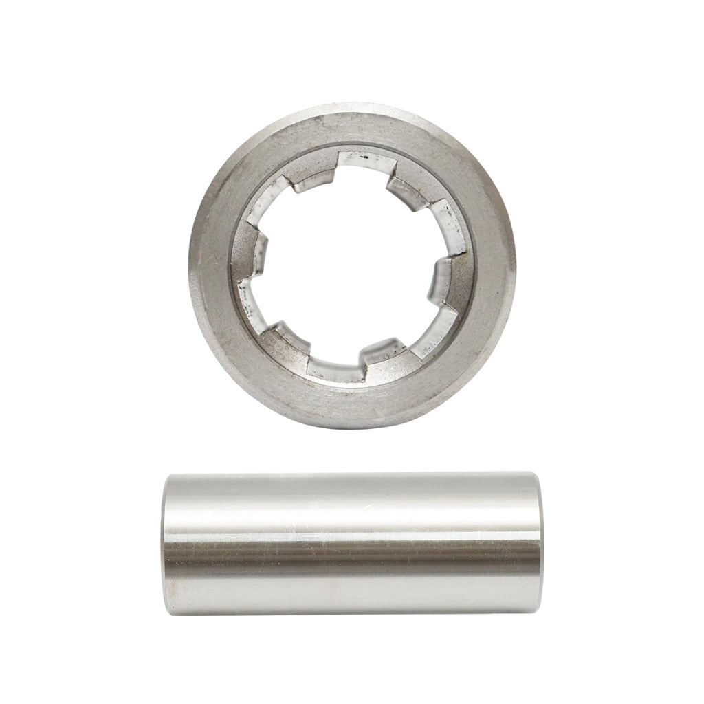 Boccola, asse scanalato interno per cardano Z=6, L=13 cm, 1 3/8.