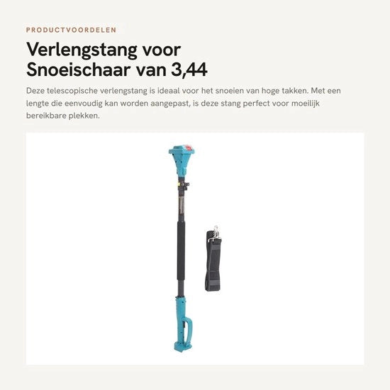 Estensore per sega da neve da 3,44 Ft a 4,92 Ft