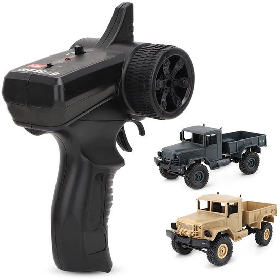 Versnellingsbak con prestazioni eccezionali - RC Auto WPL B-14/B-24 - Realizzato con tecnologia CNC - Servo stadio 17g - Inclusa batteria - Prestazioni ottimali