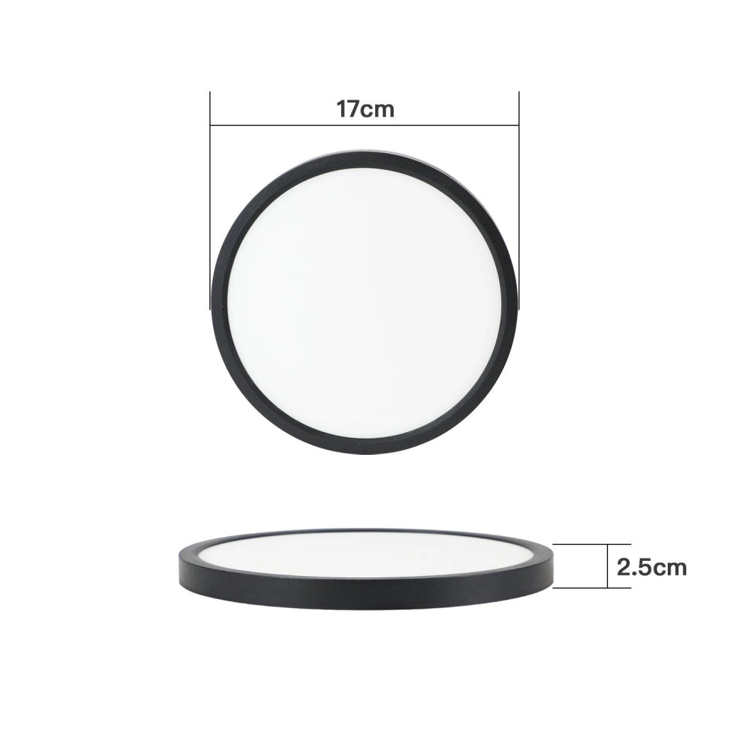 ZMH Lampada da soffitto plafoniera LED moderna 17cm per soggiorno cucina corridoio balcone camera letto