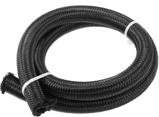 Olio ad alta pressione 3ft - Condotta di combustibile - Nylon/RVS - AN10 - 13mm Diametro interno - 1000 psi Classificazione di pressione - Sonda di combustibile