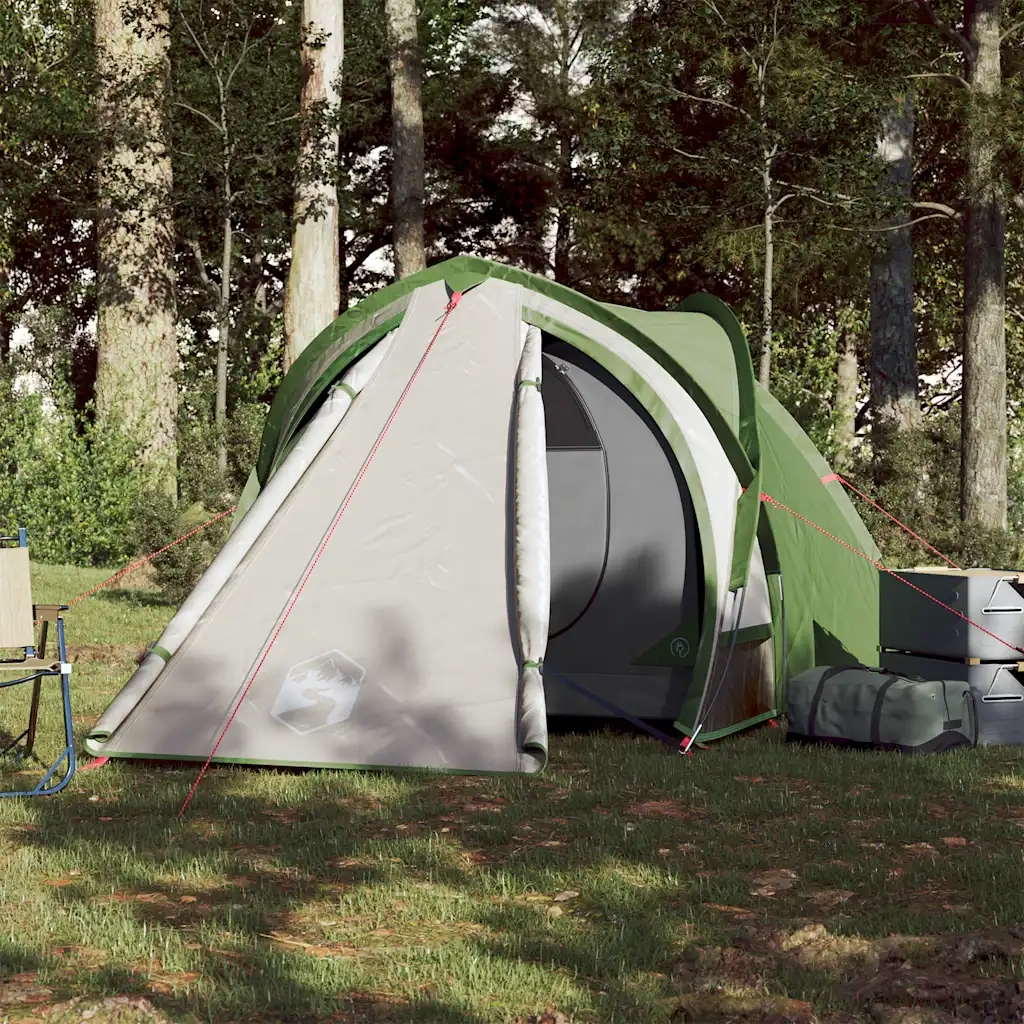 Tenda da Campeggio a Cupola per 2 Persone-Tenda per Escursionismo Verde Impermeabile 953880