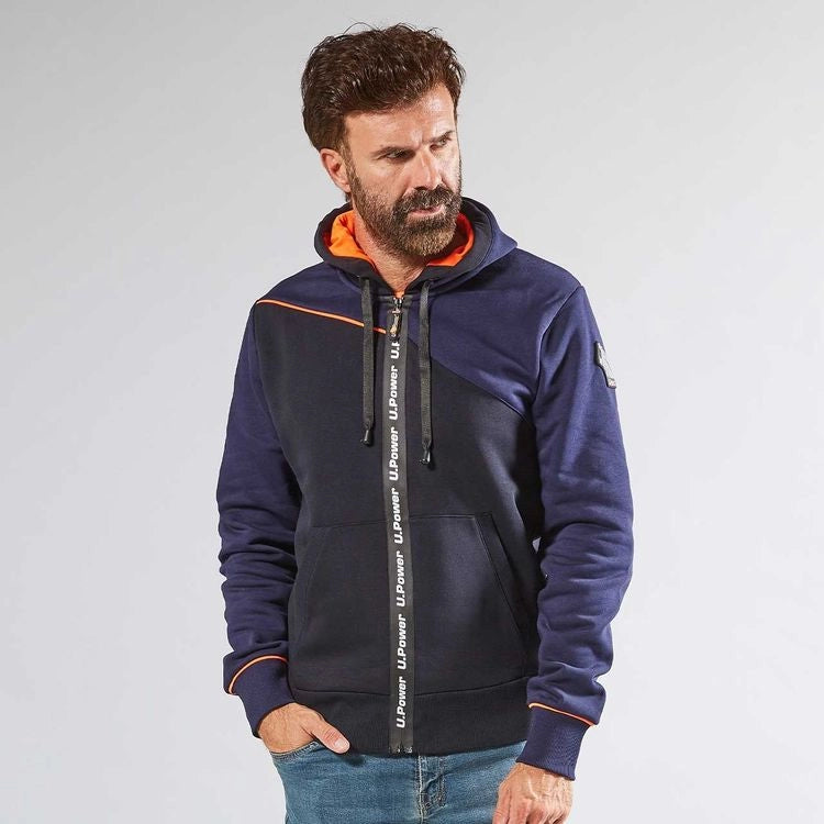 FELPA JUPITER DEEP BLUE  tg.XL    UPOWER