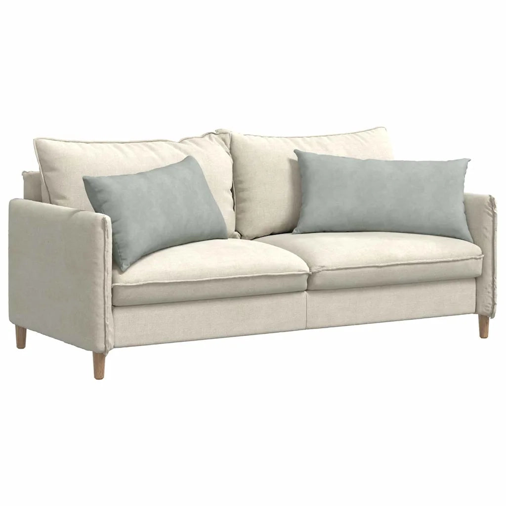 Cuscini da Divano 2 pz | Cuscini per sedie Grigio chiaro 80 x 40 cm