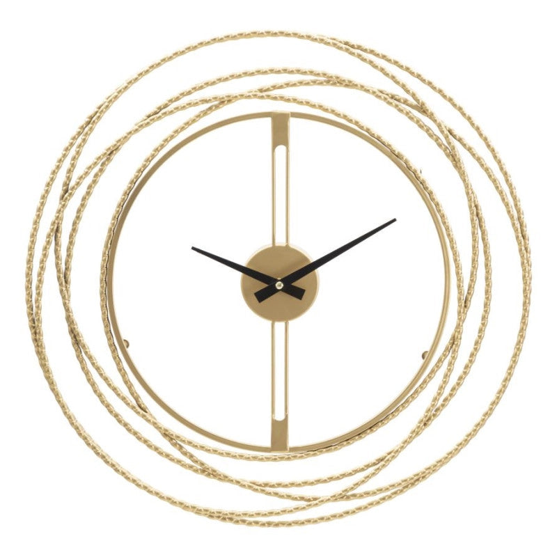 Orologio Da Muro Gold Strips cm ø 50x4