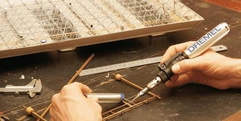 Dremel VersaTip 2000-6 Saldatore a gas 1200 °C Nero, Acciaio inossidabile