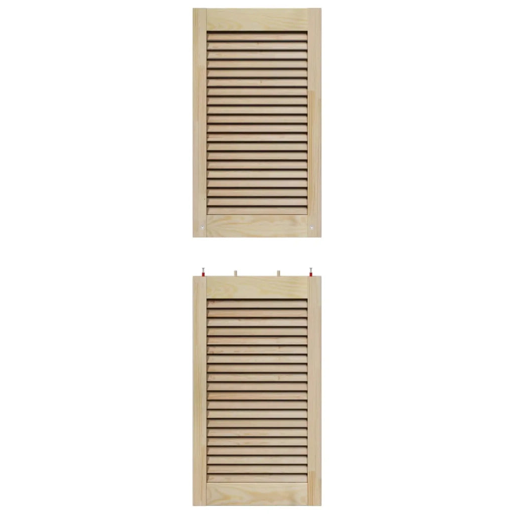 Porta per Armadio 4 pcs Naturale 140,5 x 2,1 x 39,5 cm 3394497