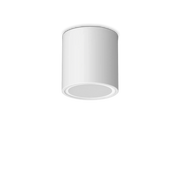TECHO ROUND FARETTO DA SOFFITTO PER ESTERNO IP54 1 LUCE GU10 D.9CM BIANCO