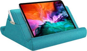 Sostegno per Tablet con Multi-Angolazione fino a 12.9" - Regalo di Natale per eReader - Supporto per iPad Air 5 10.9 iPad 9 iPad 10.2 - 2022 iPad Pro 11/12.9 - Tab S6/S7 Blu del Mare