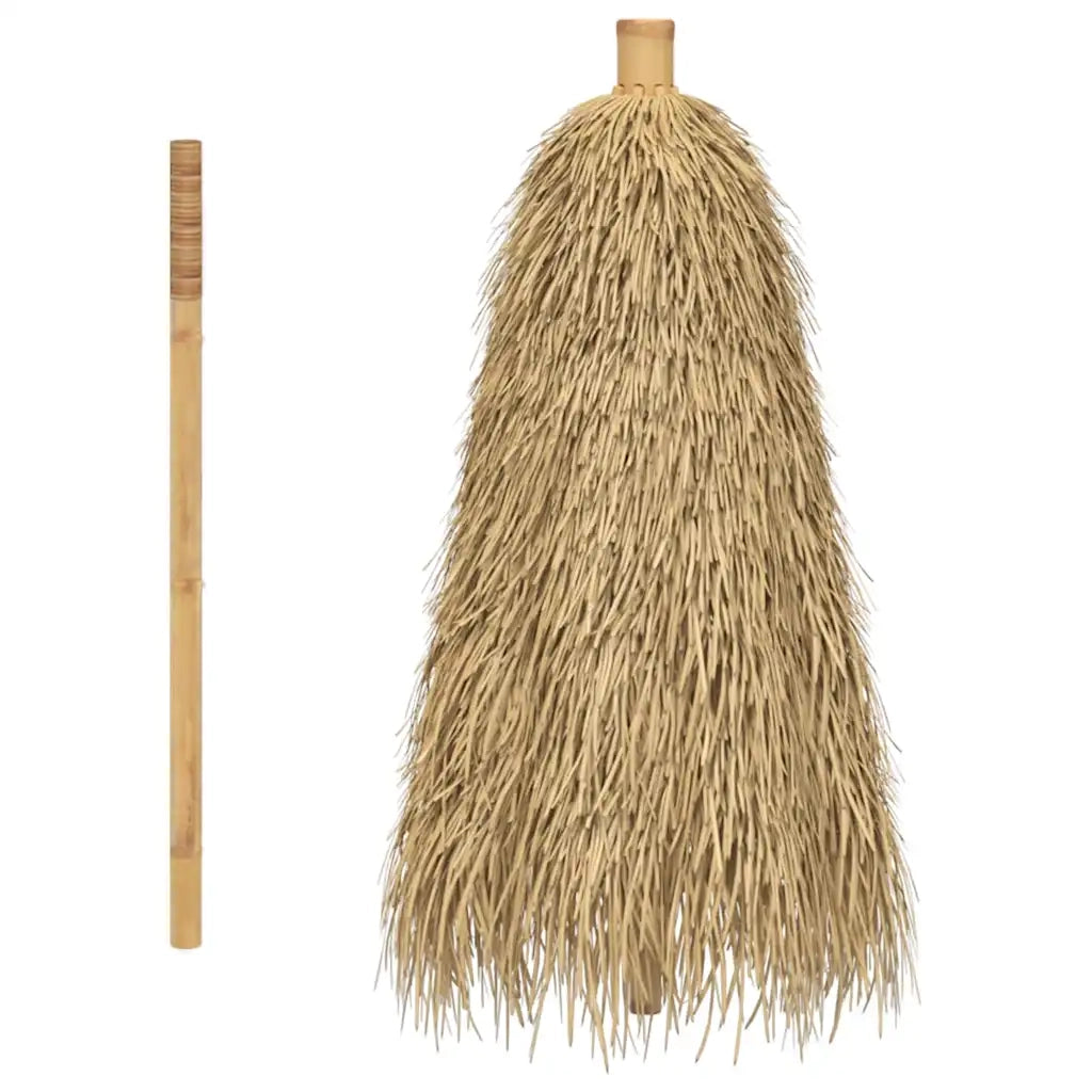 Ombrello Tiki con Baldacchino a Foglia di Banana 180 cm Bambù 4108223