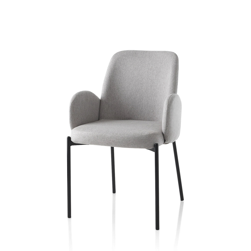 Set 2 Sedie ANTEA grigio chiaro