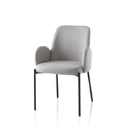 Set 2 Sedie ANTEA grigio chiaro