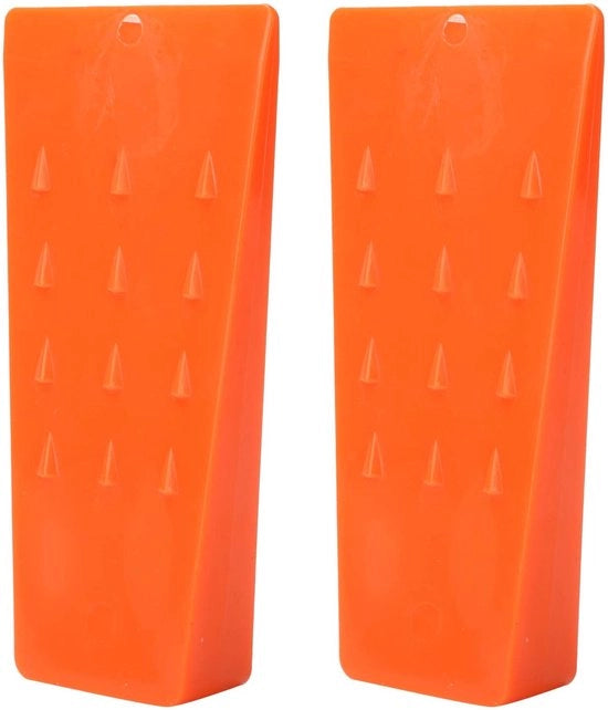 Strumenti per taglieri a catena - 2 pezzi - Materiali in plastica - Dimensioni 14,2 x 7 x 2,5 cm - Peso 256 g - Wiggen