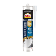Silicone Bagno Sano Stop Muffa Pattex 300 ml Colore Bianco