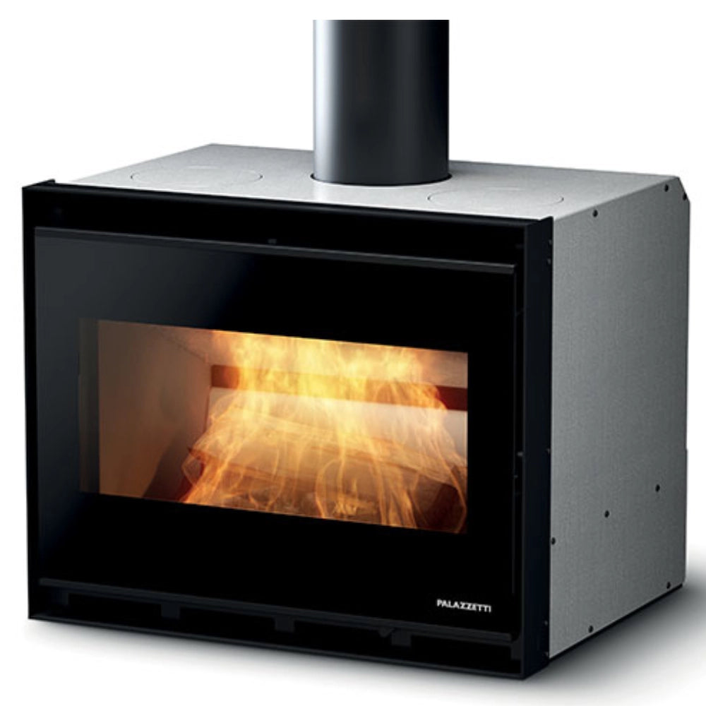 Caminetto a legna inserimento convezione naturale focolare thermofix base ghisa *** misure gtm70, confezione 1