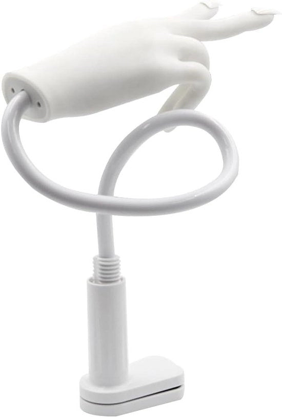 Nageloefen Manico in Silicone con 100 Articoli da Decorare e Strumenti per Articoli da Decorare con Manico Regolabile