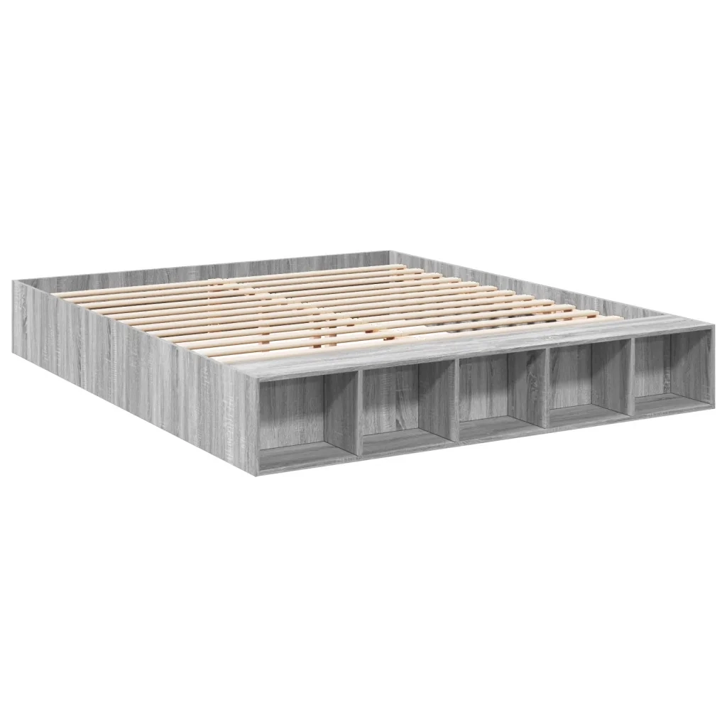 Giroletto Grigio Sonoma 200x200 cm in Legno Multistrato 3280543