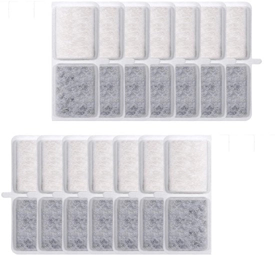Filtro per fonte cattiva 14 pezzi per fonte cattiva con sensore di movimento filtro per fonte cattiva con carbone attivo e resine naturali filtro di sostituzione per fonte cattiva con sensore di movimento