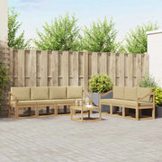 Set di divani da esterno 7 pcs 3387367