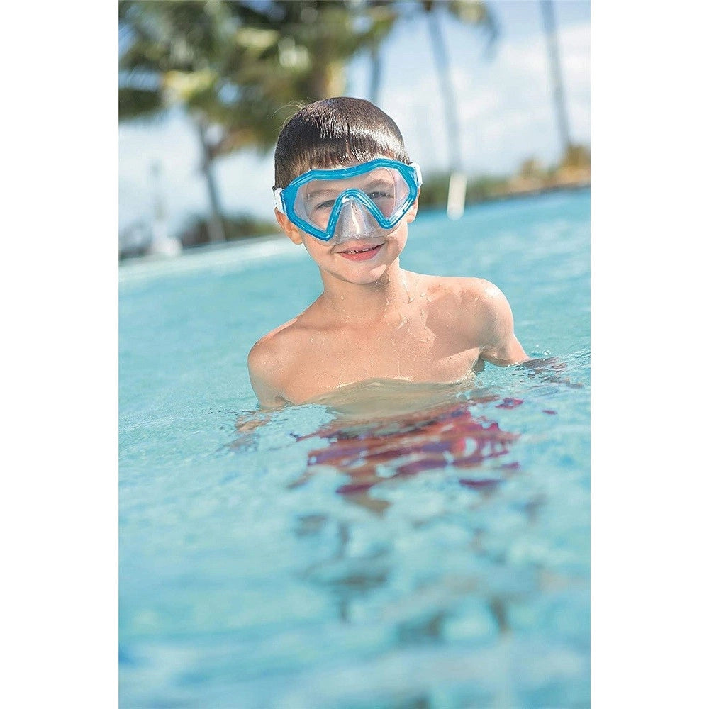 Trade Shop - Maschera Subacquea Per Bambini Sparkling Sea 7-14 Anni Colori Assortiti 22049 -
