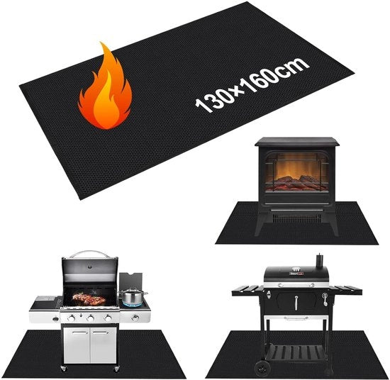Matrice Grill - Resistente al Fuoco e Impermeabile - 130 x 160 cm