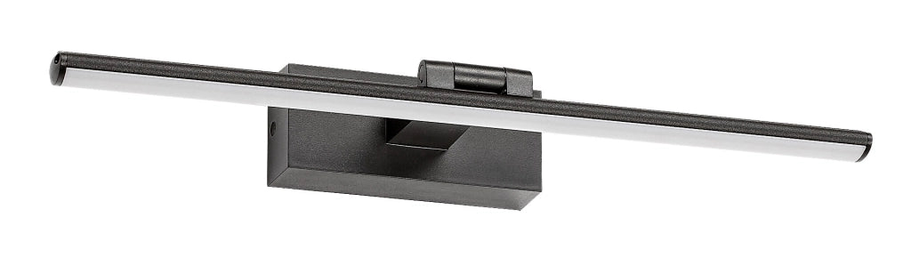 Applique LED quadri/specchio Gaten Rabalux nera 8W 3000K