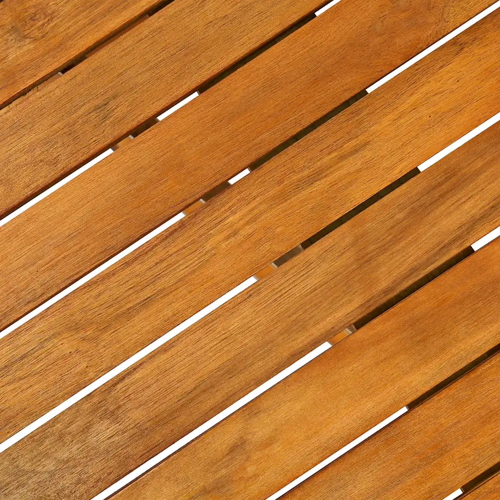 Set da pranzo da giardino da 5 pz in Legno Massello di Acacia 3086969