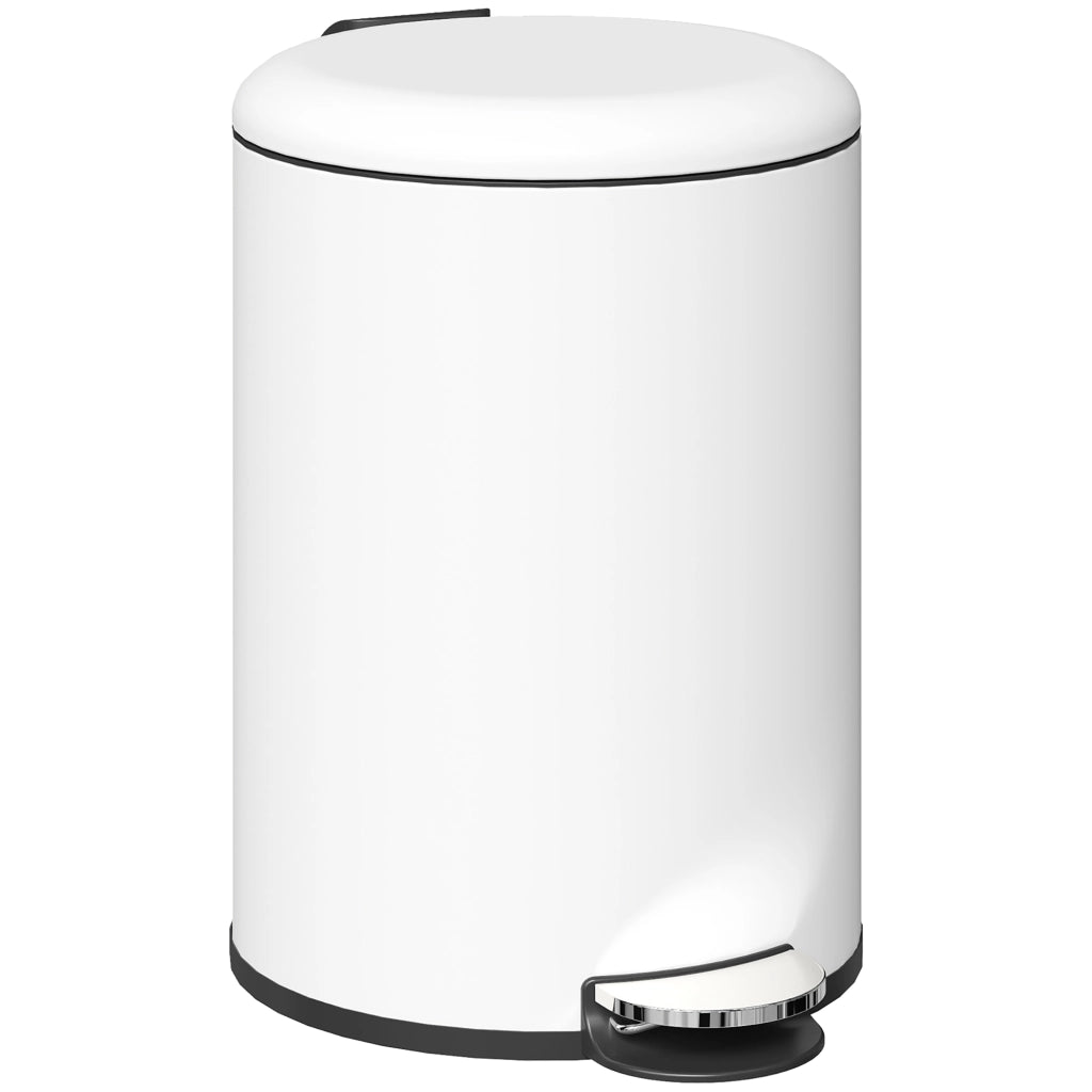 Pattumiera a Pedale 20L con Coperchio ¨C Xylo ¨C Metallo PP Crema 36x30x44.5cm
