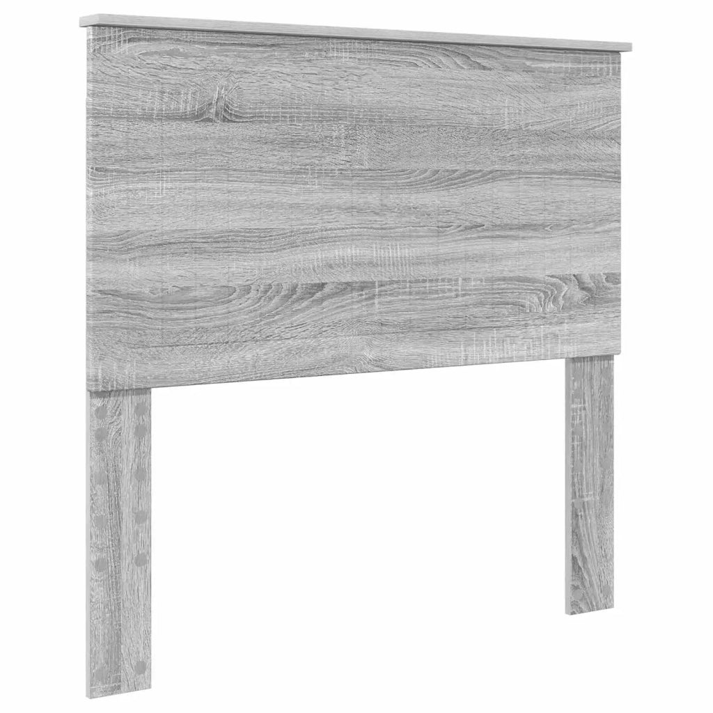Letto con Contenitore con testiera-Struttura Letto con contenitore Grigio Sonoma 100 x 200 cm 837275